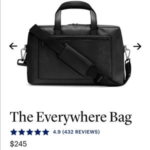 Away The Everywhere Bag in Toronto leather